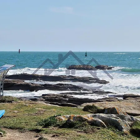 Localise Au - A22 - Belle Vue Sur La Mer, La Piscine Et Le Jardin - A Pied, Plages, Port, Centre, Commerces, Marche - Wifi Inclus - Animaux Bienvenus - Linge De Lit Inclus Lägenhet Guilvinec